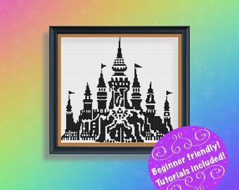 Zelda Age of Calamity Hyrule Castle Tribal Silhouette cross stitch Pattern
