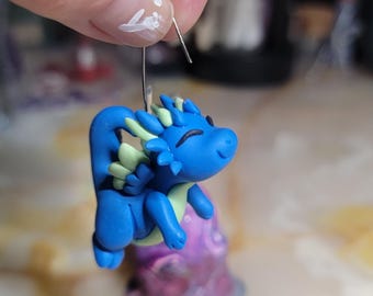 Adorable Christmas Dragon Ornament