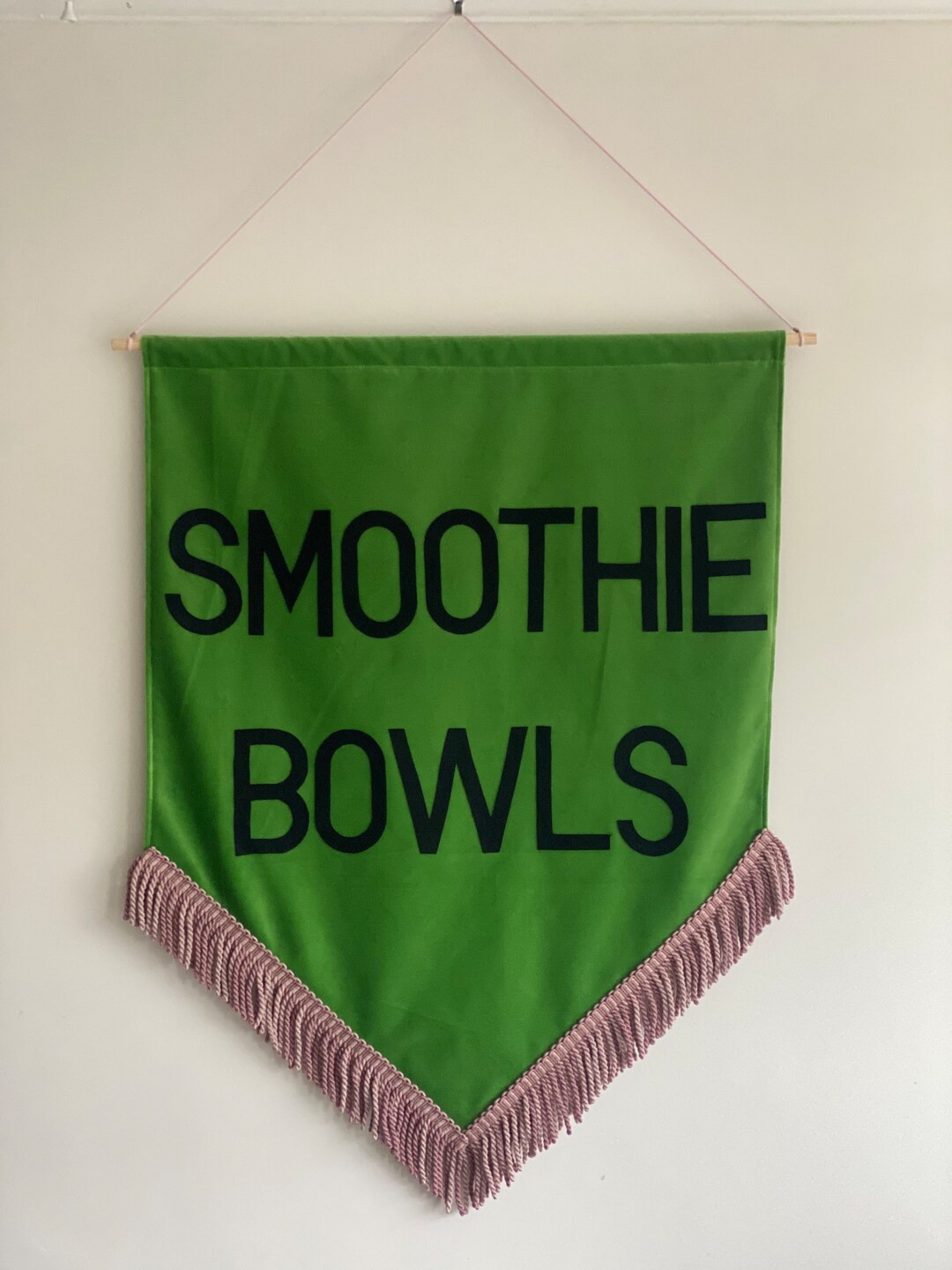 CUSTOM Large Velvet Wall Hanging Personalized Handmade Banner Etsy UK