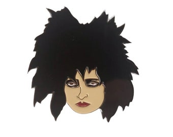 Siouxsie Sioux and the Banshees enamel pin