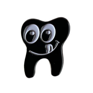 Sweet Tooth enamel pin, art by Rick Froberg