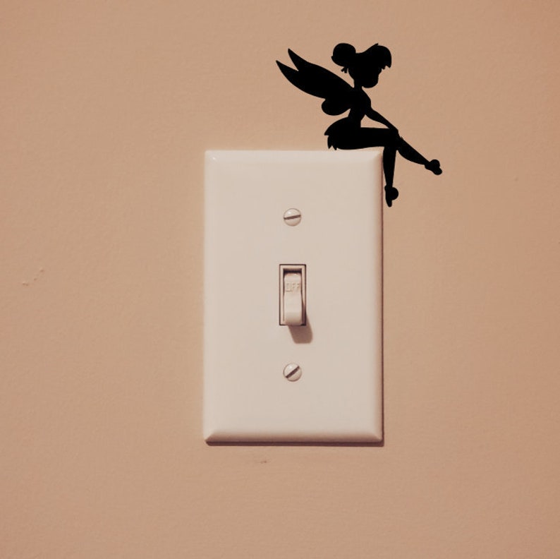 Fairy Light Switch Wall Decal Etsy