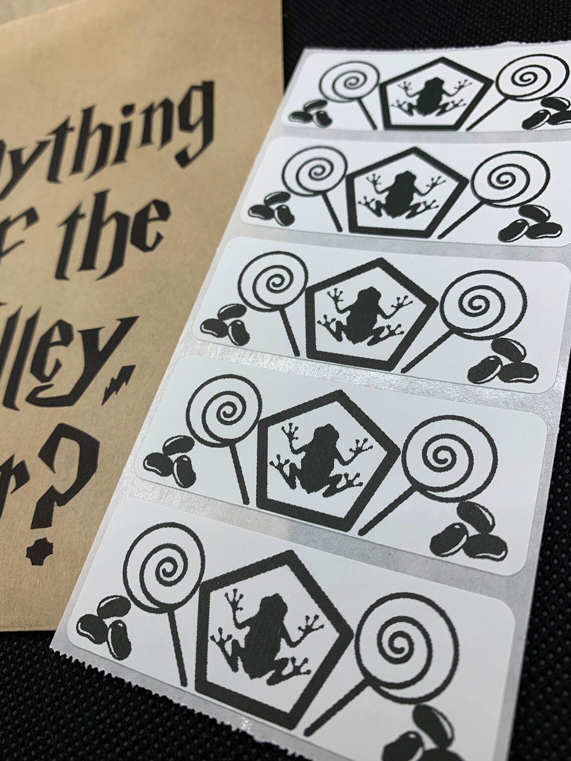 Harry Potter Inspired Anything Off The Trolley Dear Party | Etsy
