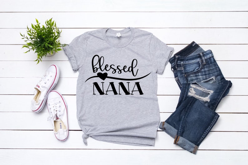Download Blessed Nana SVG Granny instant Download Grandma dxf | Etsy