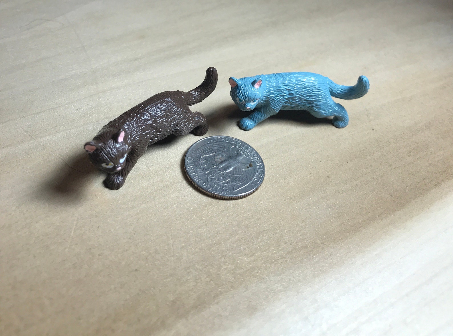 Hand Painted Figurines inspired by warriors cats Bluestar Etsy