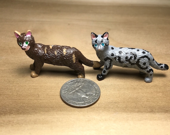 Cinderpelt & Brightheart - Mini Collector Figures (Series 2)