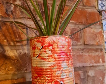 Indoor plant pot, recycled planter, eco friendly gift for new home