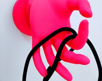 Quirky Hand Wall Hook | Artistic Wall Decor & Organizer for Keys, Jewelry, Towels, Entryway