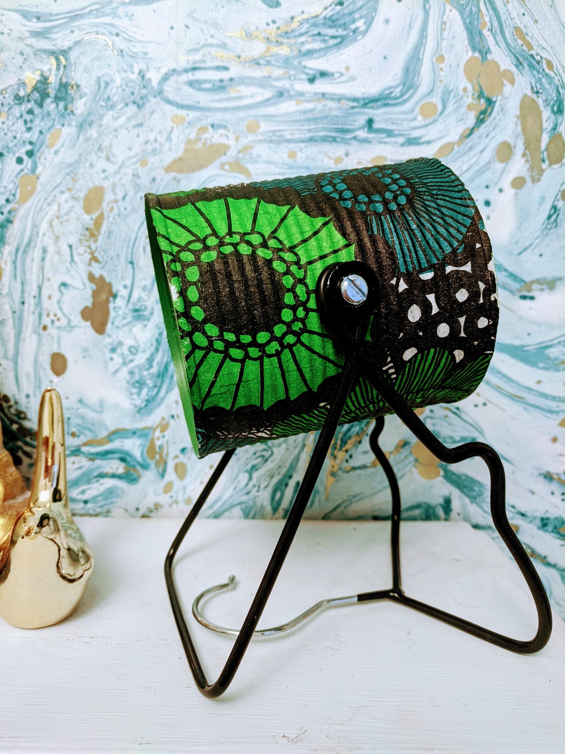 Eco Friendly Lamp Industrial Reading Lamp 10th Anniversary Etsy