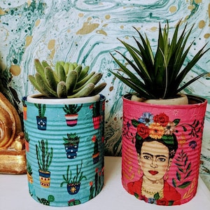 Decoupage Upcycled Tin Can Planter: Eco-Friendly Home Decor
