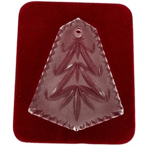 Waterford Crystal Christmas Tree “Memories of Christmas” Ornament Undated