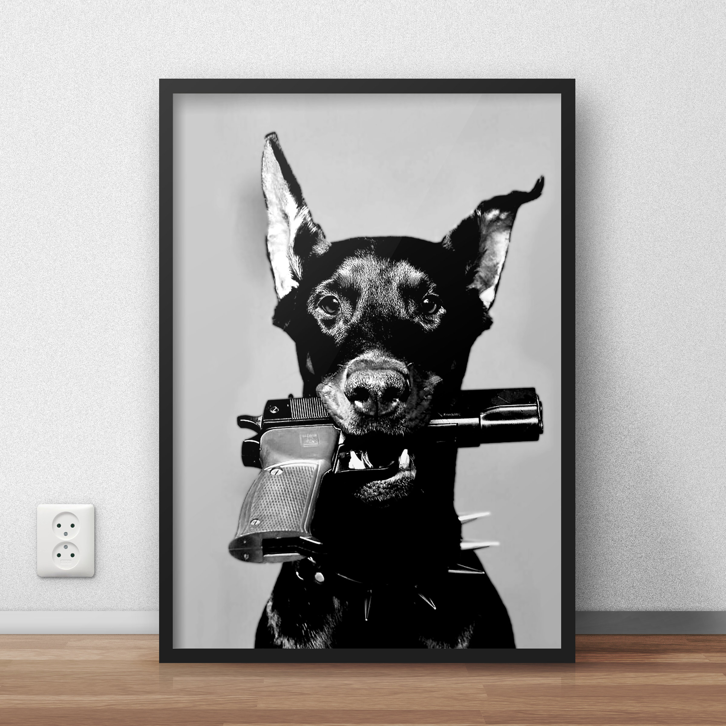 Dior Doberman Frame - Etsy Canada