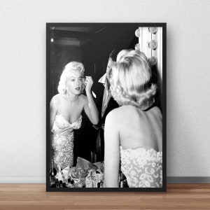 Marilyn Monroe wall art • Marilyn Monroe photograph Makeup print Vintage photo Actress photograph Makeup Marilyn Monroe print Marilyn art