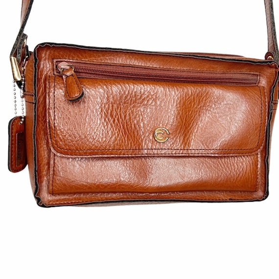 Vintage leather Cornell crossbody bag