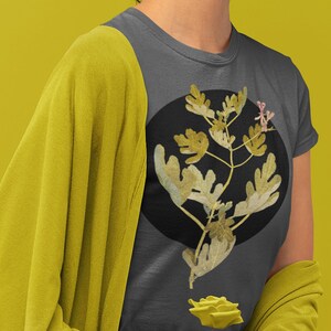 Collage Using &quot;Botanical Study&quot; by Mary Delany, 1787 Short-Sleeve Unisex T-Shirt