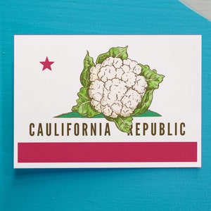 Cartolina standard Caulifornia Republic
