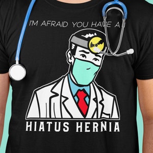 HIATUS HERNIA MST3K Inspired Unisex Jersey Short Sleeve Tee