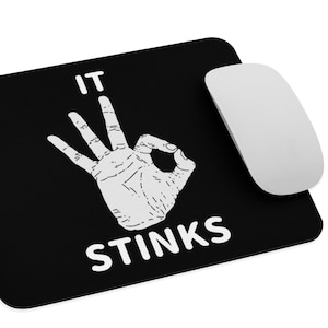 Inspired By MST3K: It Stinks! Mouse pad