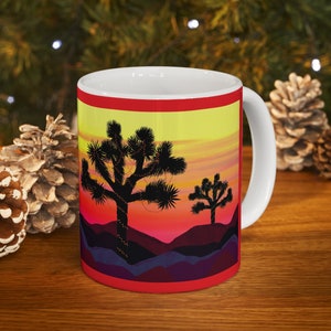 Joyous Joshua Tree Ceramic Mug 11oz