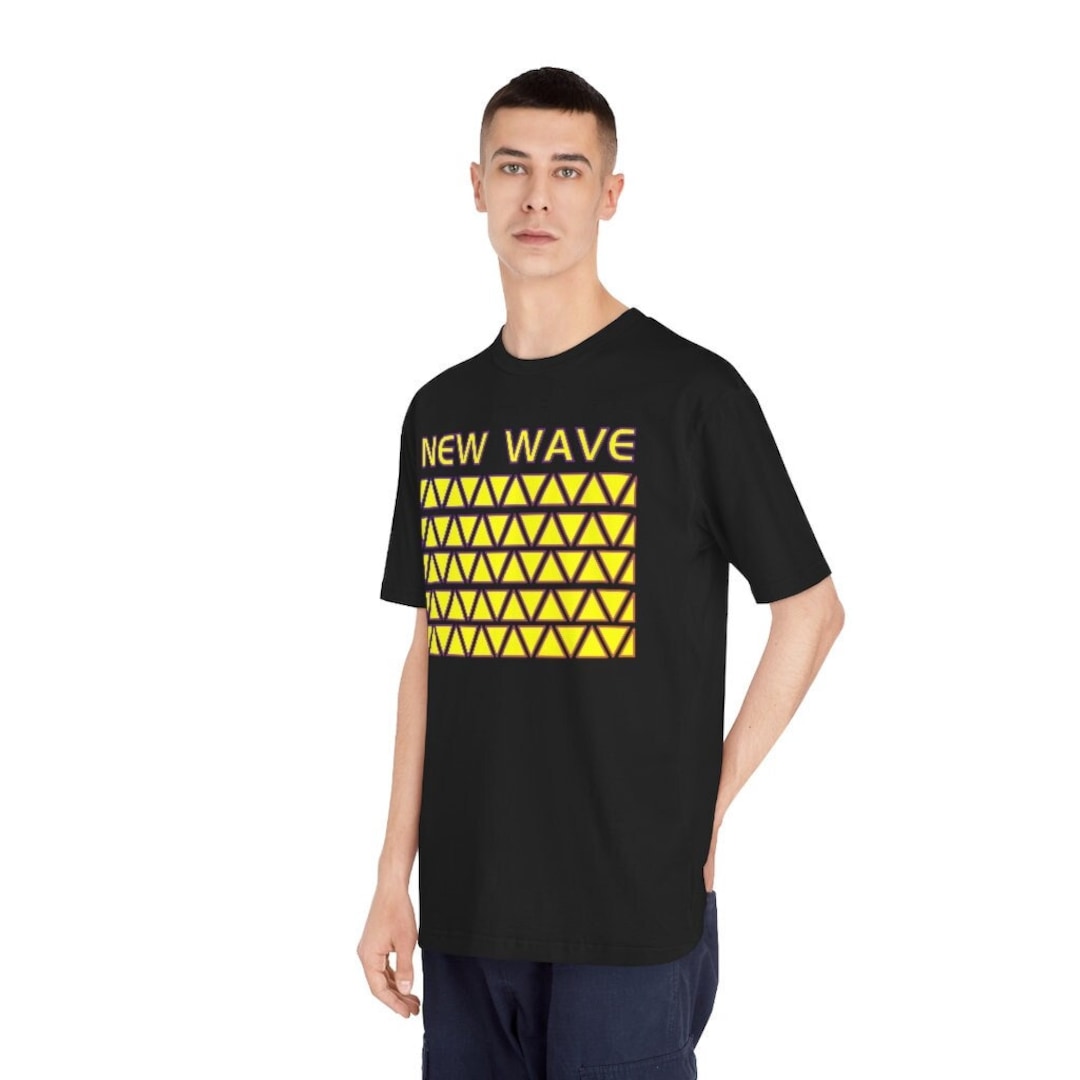 Camiseta New Wave Waves unissex clássica com gola redonda