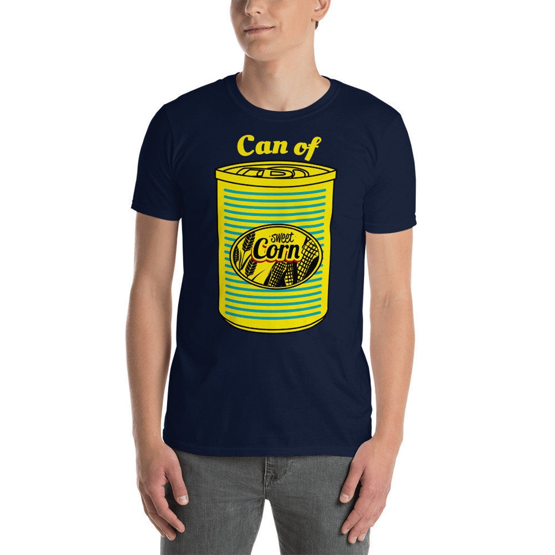 Can of Corn Baseball Term Shortsleeve Unisex Tshirt Etsy
