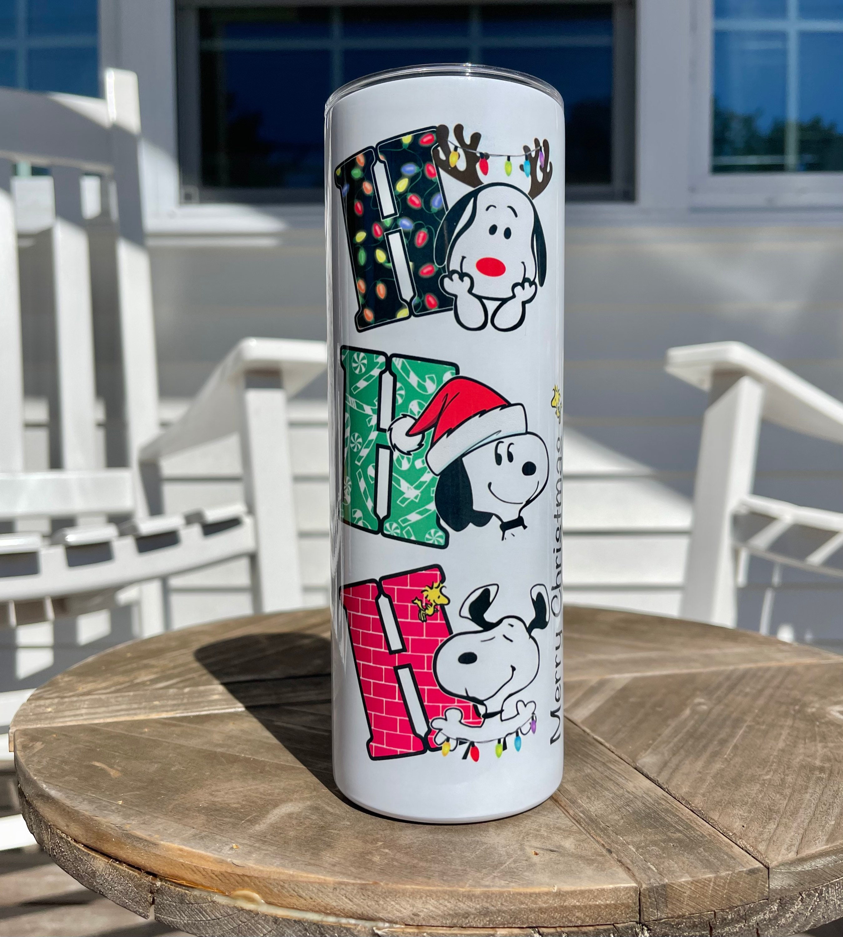 Drink & Barware With Lid Stainless Steel Skinny Tumbler Candy Hearts 20