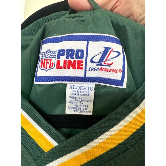 Vintage NFL ProLine Packers Starter Pullover Embr… - image 9