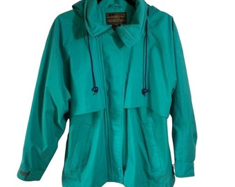 eddie bauer lined raincoat