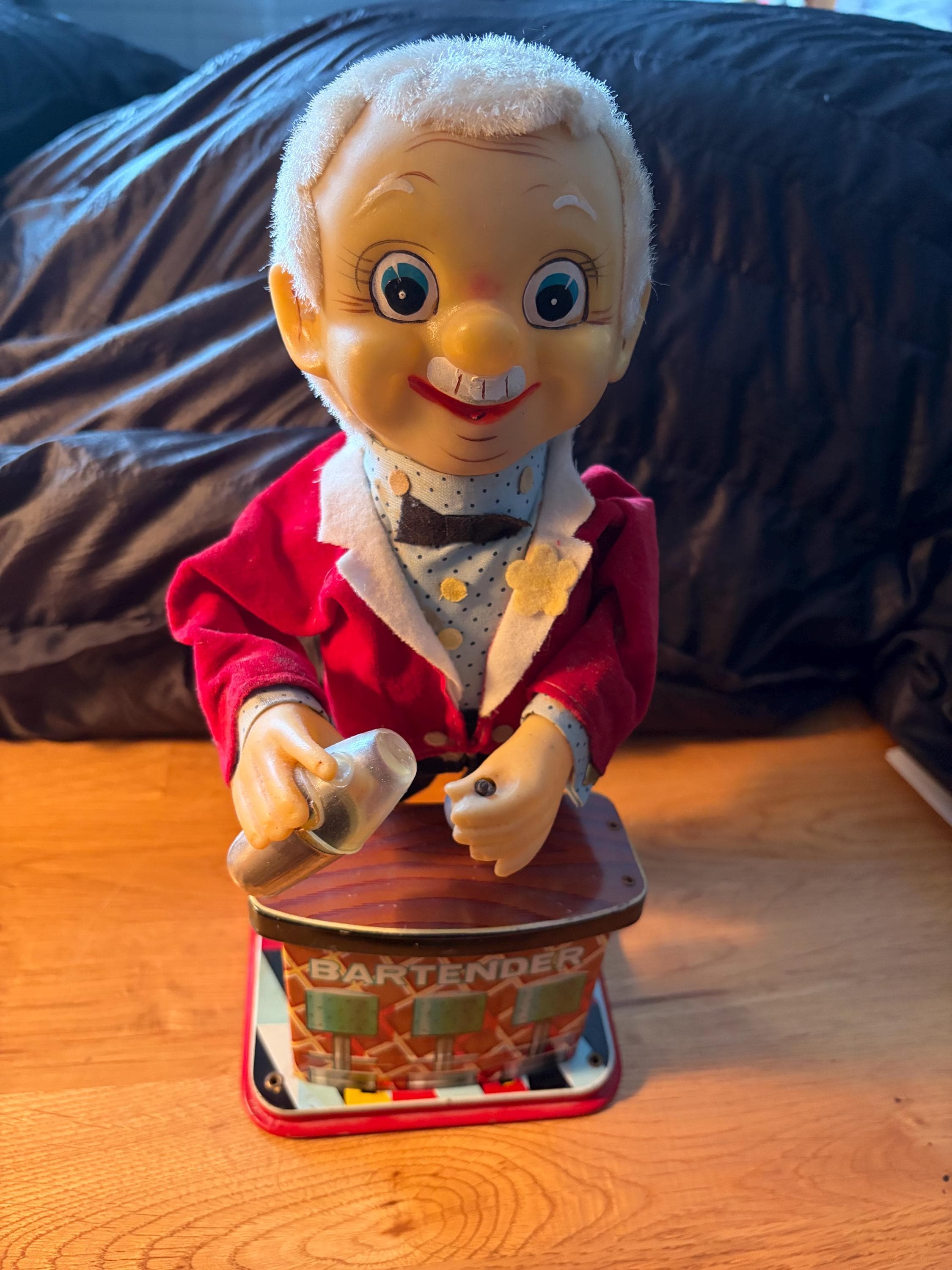 Vintage Bartender Toy - Etsy