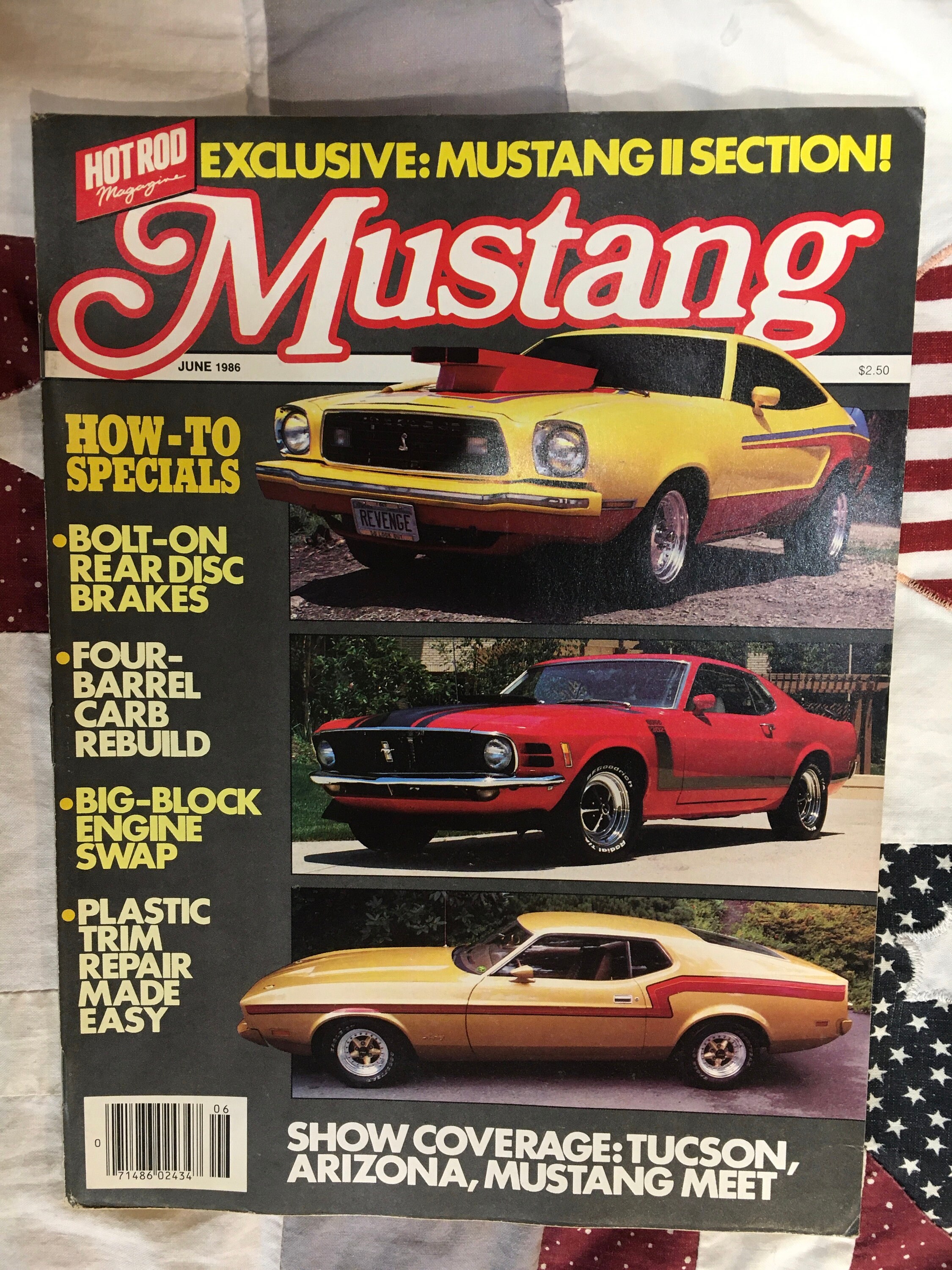 Hot Rod Magazine Mustang Lot of Six 1986 | Etsy