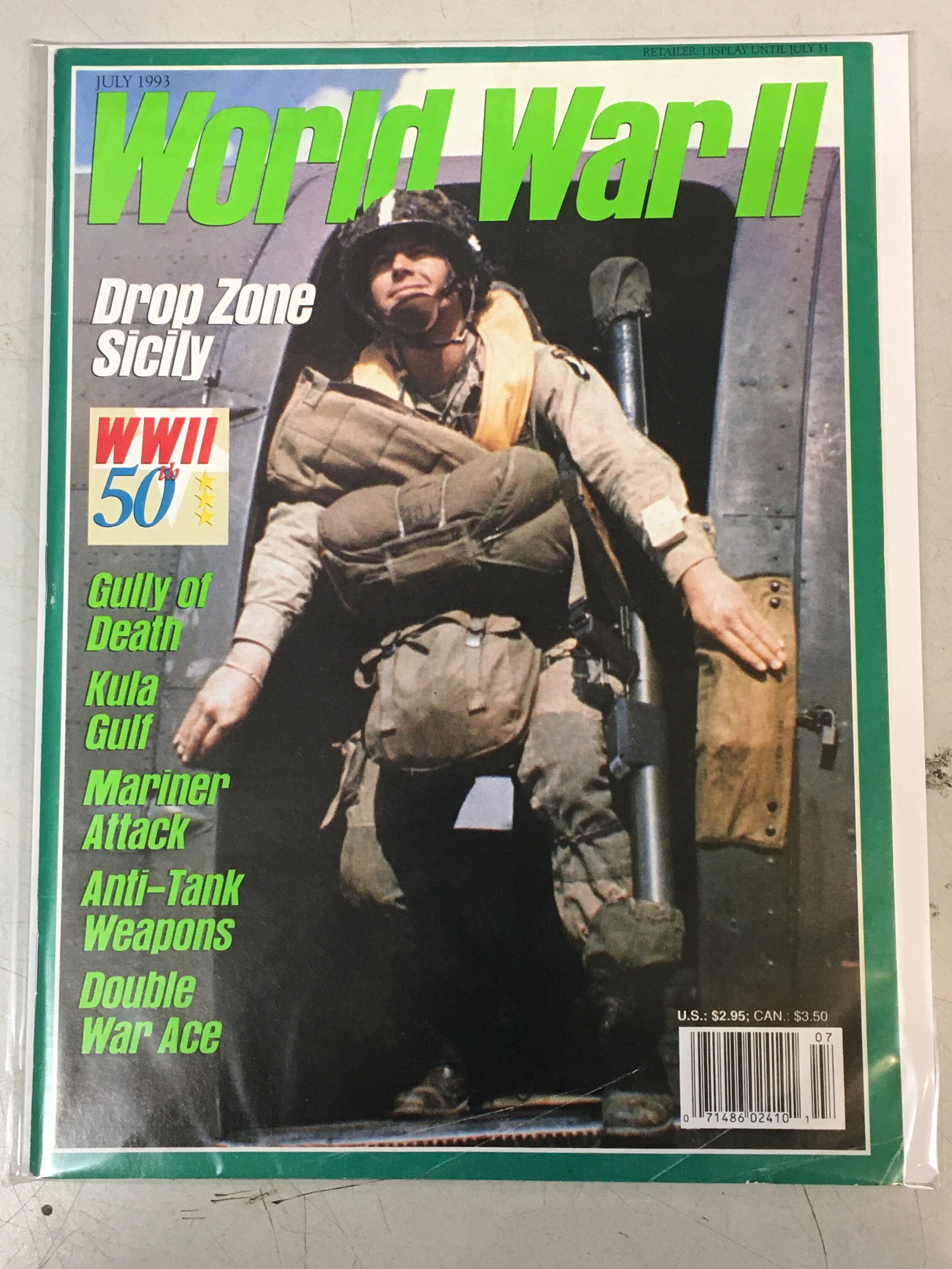 World War II Magazine 1993 July Etsy