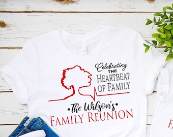 Family Reunion Custom Shirt. Family Tree. Matching T-shirt. Unisex Tee. Men's Shirt. Women's Tee.Family Vacation. Family Reunion Tshirts FR2