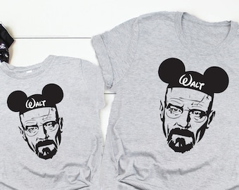 Disney Shirt, Walter White Heisenberg Walt shirt, Walt White t-Shirt, Disney Heinsenberg Shirt,Disney funnu shirt,Disney shirt for men DL62