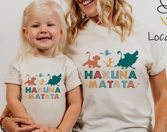 Camisas Disney Hakuna Matata, Camisas Animal Kingdom Safari, Camisas a juego de la familia Animal Kingdom, Camisetas Hakuna Matata para niños y adultos 154