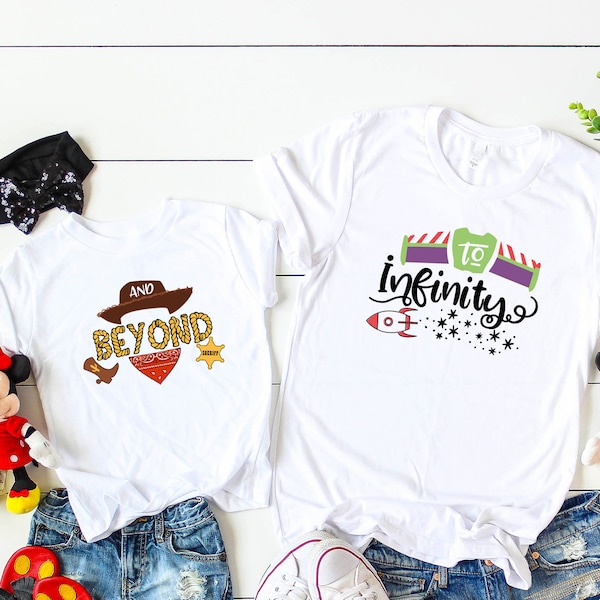 Koszulka Disney Toy Story, Koszulka Disney, Koszulka Disney dla kobiet, Pasujące koszulki Disney, Koszulki wakacyjne, Koszulki dziecięce Disney, Koszulki Disney DL2