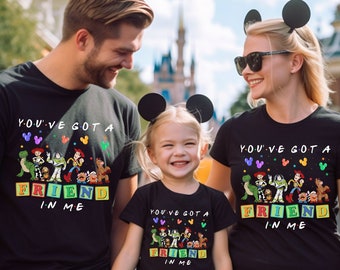 Koszulka Disney Toy Story, masz we mnie przyjaciela, Koszulki do dopasowania Toy Story DL147