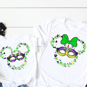 Disney Mardi Gras Shirts, Disney Mardi Gras Family Matching Shirts, Disney Trip Matching Shirts DL011