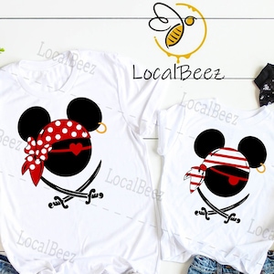 Disney Pirate Shirts, Family Pirate Shirt, Disney Cruise Pirate Shirt, Mickey Pirate Shirt, Minnie Pirate Shirt DL112