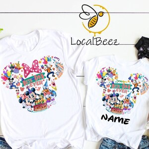 Disney Best Day Ever, Disney Birthday Trip 2023 Shirts, Disney Birthday Squad  Shirts, Minnie/Mickey shirts, Disney Birthday Boy/Girl Dl102