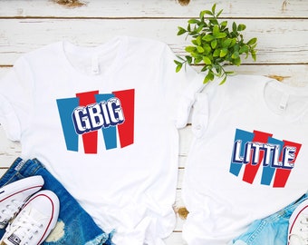 Big Little GBig GGBig Sorority shirts,Friends inspired sorority reveal shirts, Greek shirt, Little sister, Big Sister, Little shirts S8