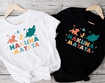 Camisas Disney Hakuna Matata, Camisas Animal Kingdom Safari, Camisas a juego de la familia Animal Kingdom, Camisetas Hakuna Matata para niños y adultos 154
