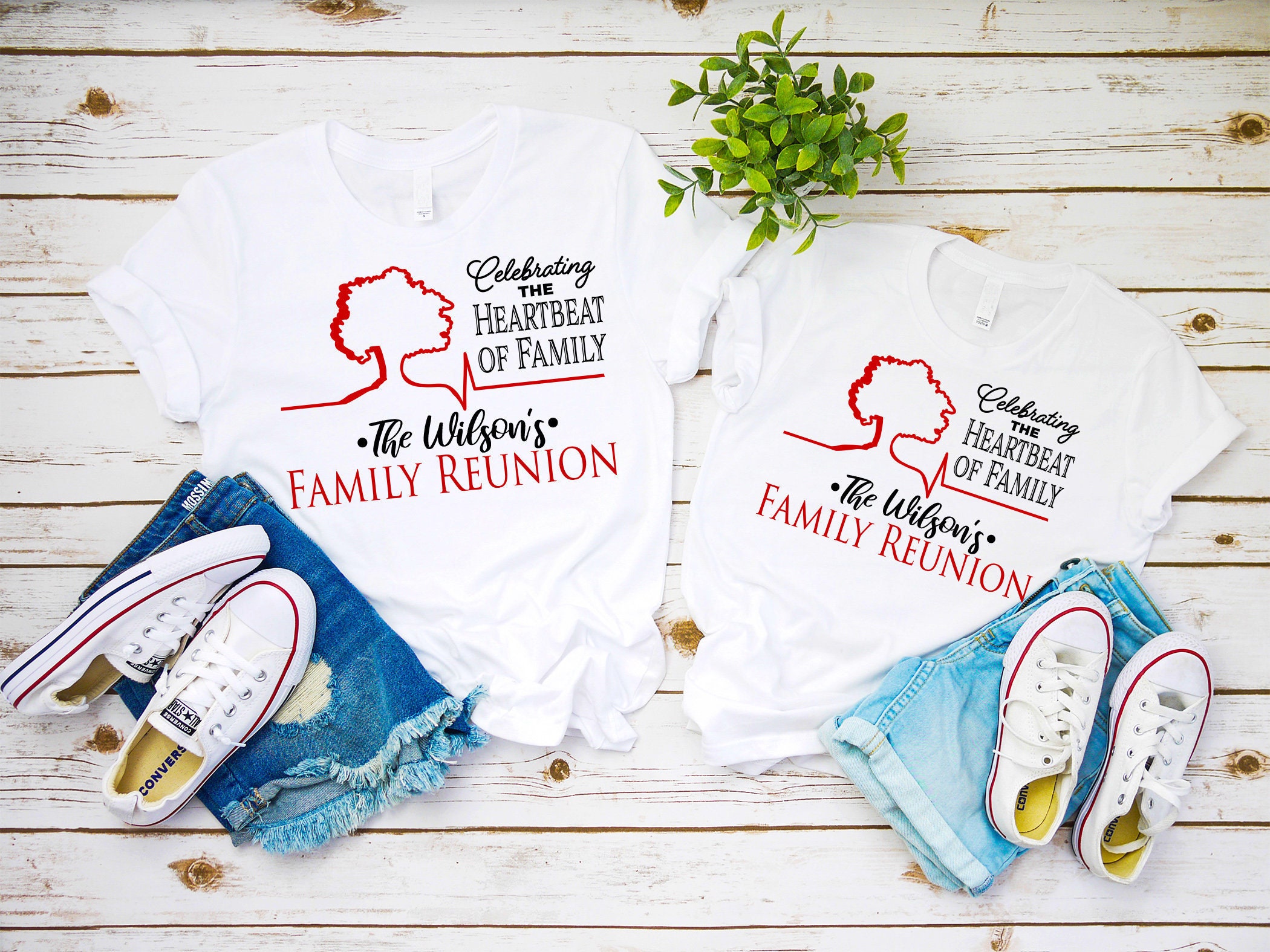 Camisa personalizada de la reunión El árbol genealógico