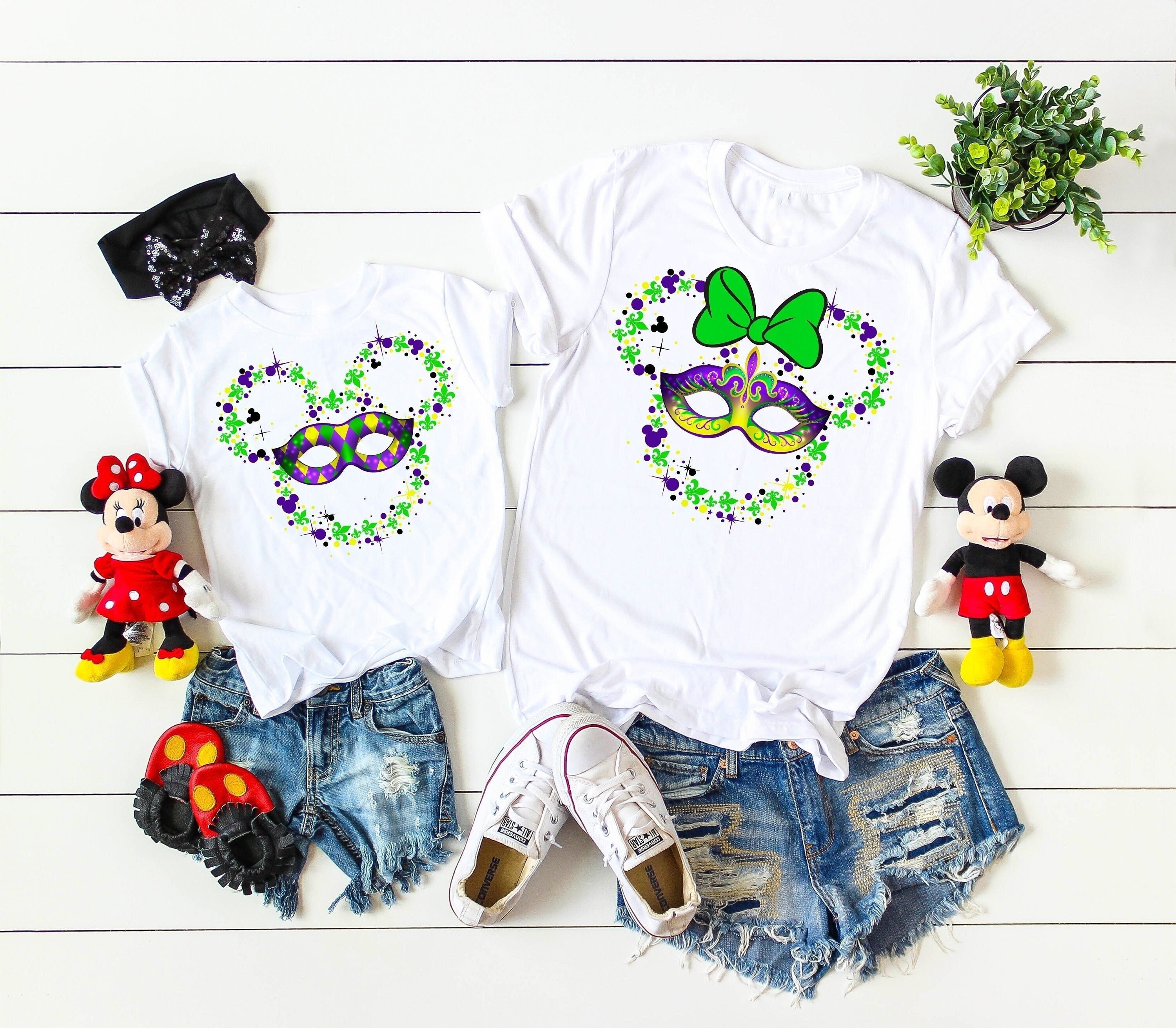 Disney Mardi Gras Shirts, Disney Mardi Gras Family Matching Shirts, Disney Trip Matching Shirts DL011