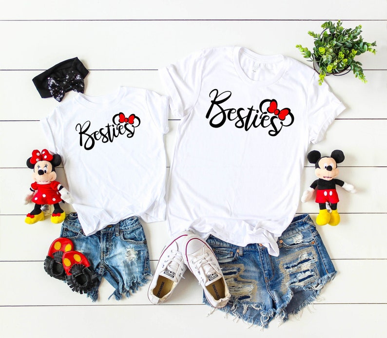 Disney Besties Shirt Tee Disney Friends Shirt Tee Princess Etsy