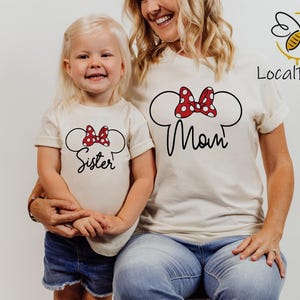 Disney Mini, Disney Dad, Disney Mom, Disney personalized shirts, Disney Shirts with Custom Text, Disney Family matching shirts DL50