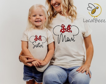 Disney Mini, Disney Dad, Disney Mom, Disney personalized shirts, Disney Shirts with Custom Text, Disney Family matching shirts DL50