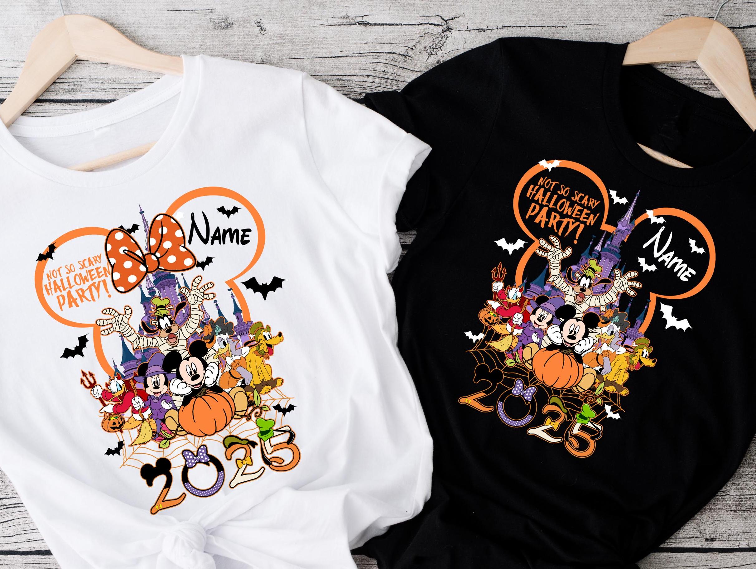 ディズニー ハロウィン 2025 シャツ、ディズニー それほど怖くない