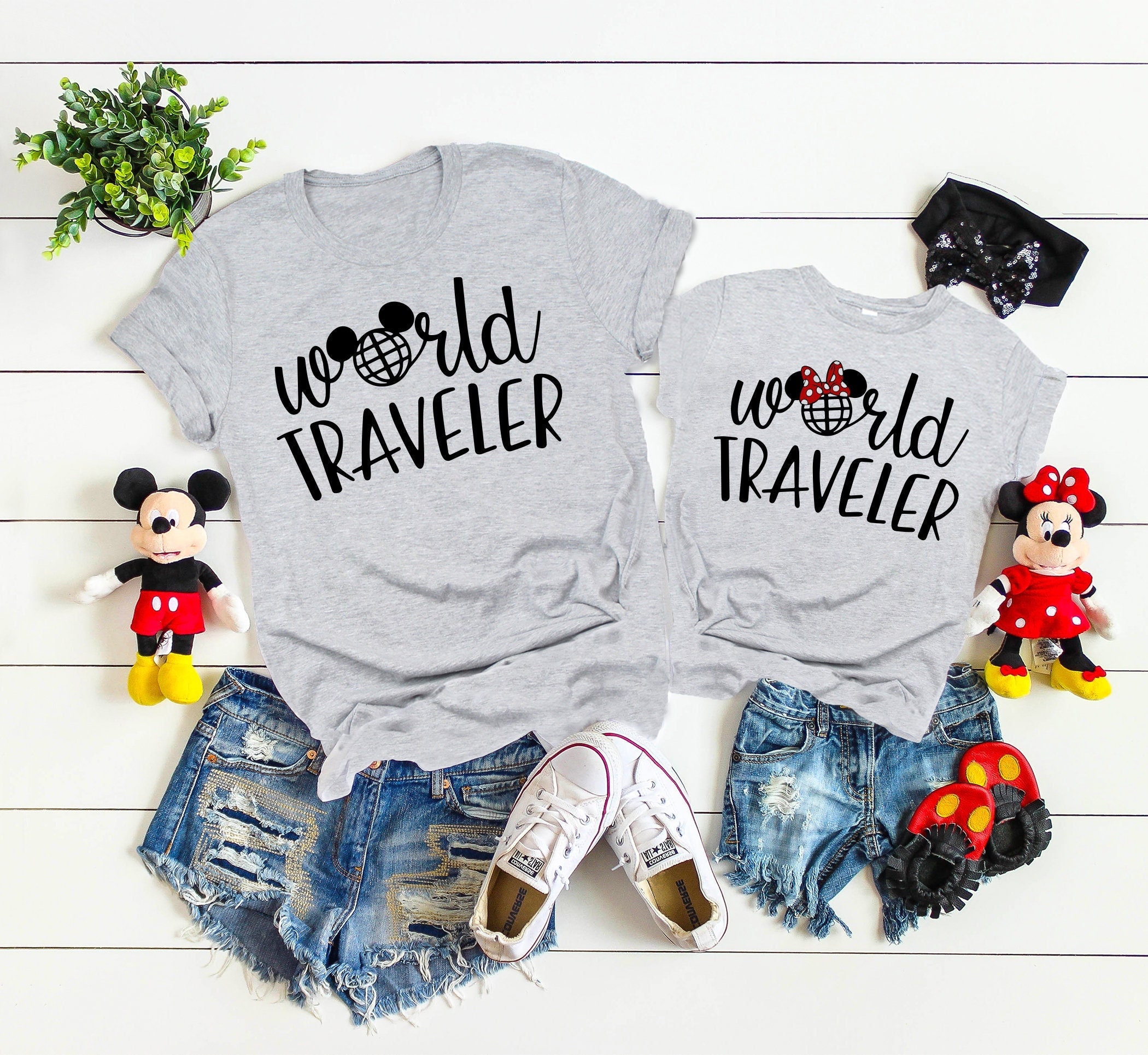 Disney Shirt, World Traveler, Disney Trip Matching Shirts, Disney