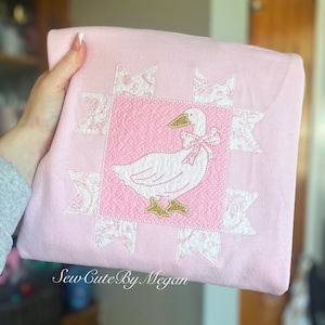 quilted goose sweater Bild 3