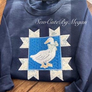 quilted goose sweater Bild 4